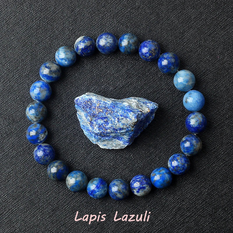 luckacco geniune amethyst natural crystal bracelet for women pulsera amethust bracelet made of real natural stone beads body-purifying