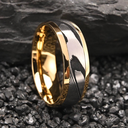 Luckacco rings for man gothic accessories jewelry anillos de compromiso bijoux de luxe retro ring for man bisuteria joias anillos dorados