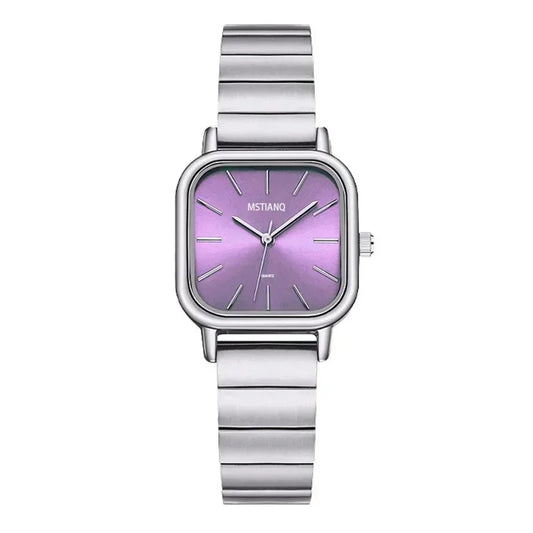 Luckacco Luxury Women Watch Top Brand Fashion Steel Belt Ladies Quartz Wristwatch Montre Femme Beautiful Gifts Luxury Ladies Watches