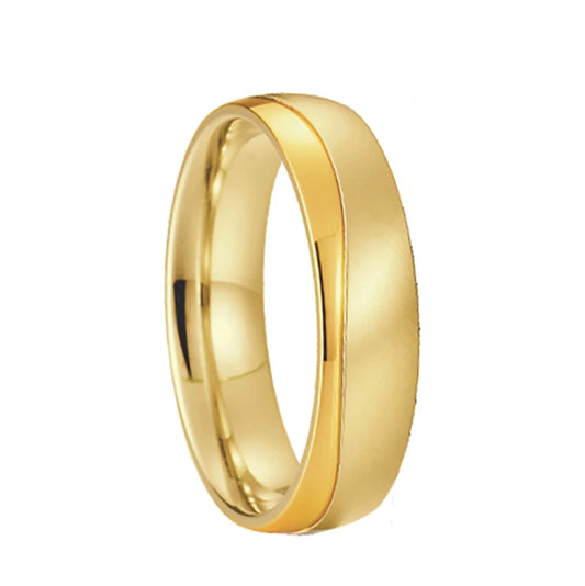 Luckacco USA size 5 to 15 western titanium fashion jewelry couple wedding rings for men and women Alliance LOVE marriage finger ring