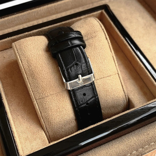 Luckacco Men Watch Business Retro Classical Calendar Light Luxury Brand Belt Waterproof Male Fashion Quartz Clock Watches Gift