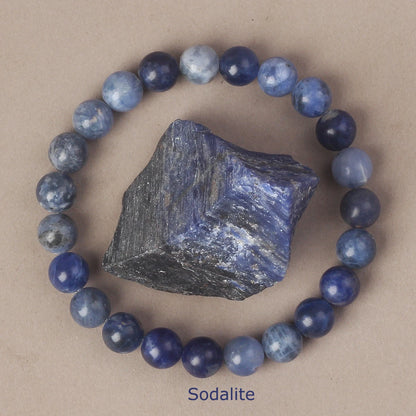 Luckacco 6/8MM Natural Pyrite Stone Bracelet for Men Promoting Blood Circulation Healing Energy Meditation Women Bracelets Jewelry Gifts