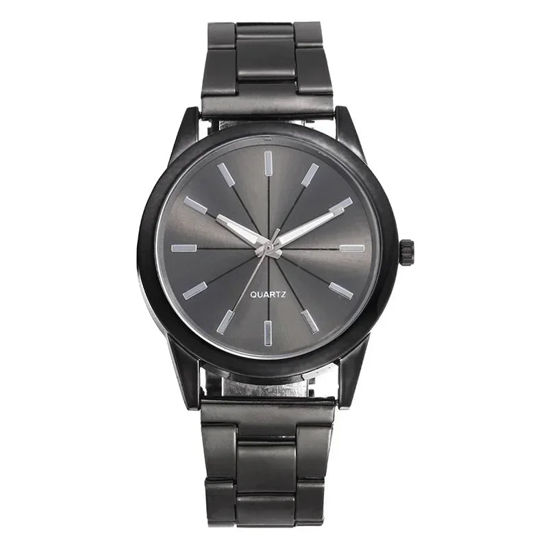 luckacco steel belt women's watch fashion business trend ladies high-end quartz watch light luxury fashion ladies quartz wristwatches