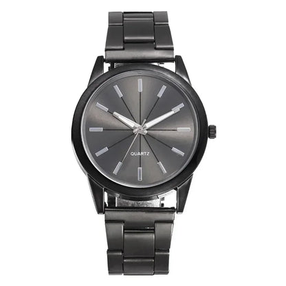 Luckacco Steel Belt Women's Watch Fashion Business Trend Ladies High-end Quartz Watch Light Luxury Fashion Ladies Quartz Wristwatches
