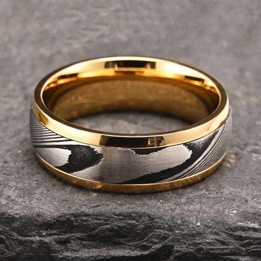 Luckacco rings for man gothic accessories jewelry anillos de compromiso bijoux de luxe retro ring for man bisuteria joias anillos dorados