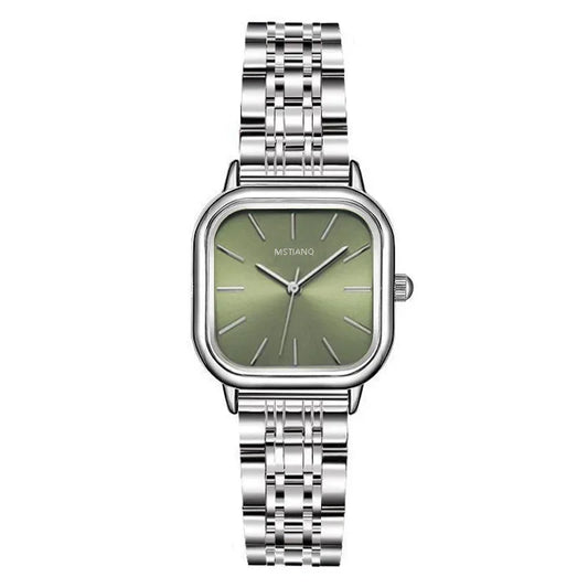 Luckacco Luxury Women Watch Top Brand Fashion Steel Belt Ladies Quartz Wristwatch Montre Femme Beautiful Gifts Luxury Ladies Watches