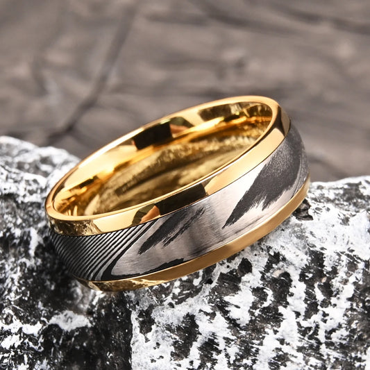 Luckacco rings for man gothic accessories jewelry anillos de compromiso bijoux de luxe retro ring for man bisuteria joias anillos dorados