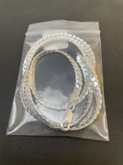 Luckacco 20-60cm 925 sterling Silver luxury brand design noble Necklace Chain For Woman Men Fashion Wedding Engagement Jewelry