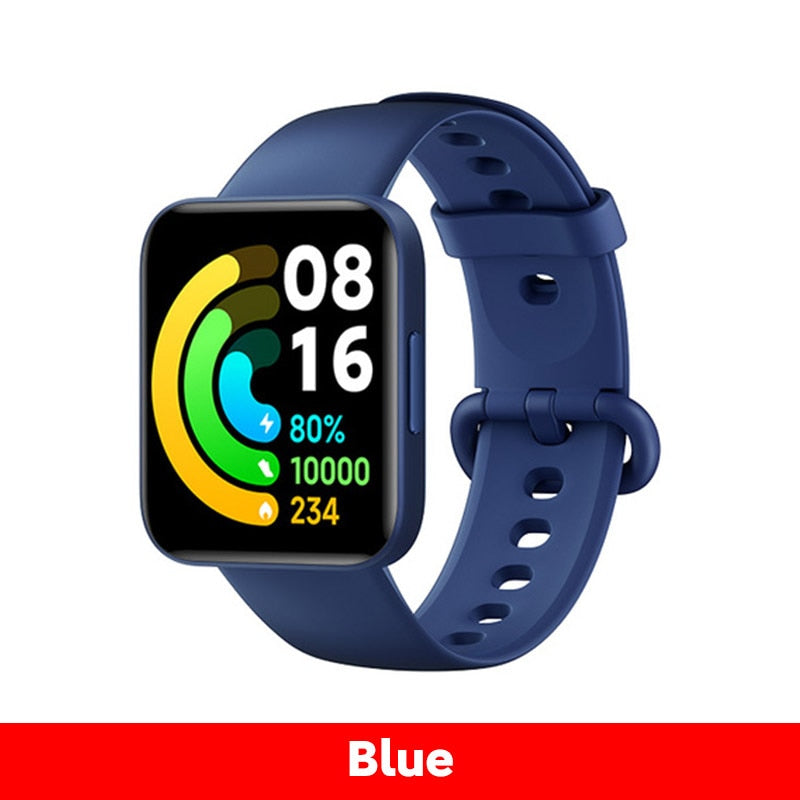 Global Version POCO Watch 1.6'' AMOLED Display 14 Days Battery GPS Always-on Watch Face Blood Oxygen Smartwatch - luckacco