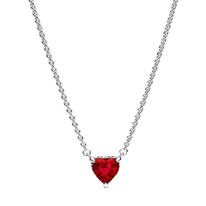 Luckacco New 925 sterling silver gold droplet pearl snowflake pendant necklace exquisite and luxurious women's charm jewelry gift