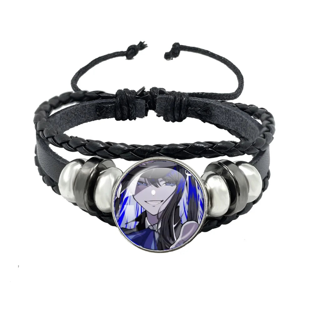 luckacco i love ado bracelets ado kyogen x uta glass bracelets art multilayer braided bracelets bangles jewelry ornament accessories fans