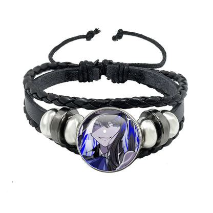 Luckacco I Love Ado Bracelets Ado Kyogen X Uta Glass Bracelets Art Multilayer Braided Bracelets Bangles Jewelry Ornament Accessories Fans