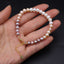 100% Natural Pearl Bracelet Charms Elastic Rope Real Pearl Bracelets for Girl Friend Pearl Size 6-7 mm - luckacco