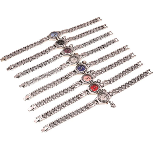 Luckacco Cute Women's Bracelet, Ultra SlimVintage Wrist, Analog Quartz Bangle, Elegant Dress Watch Mini Watch dropshipping