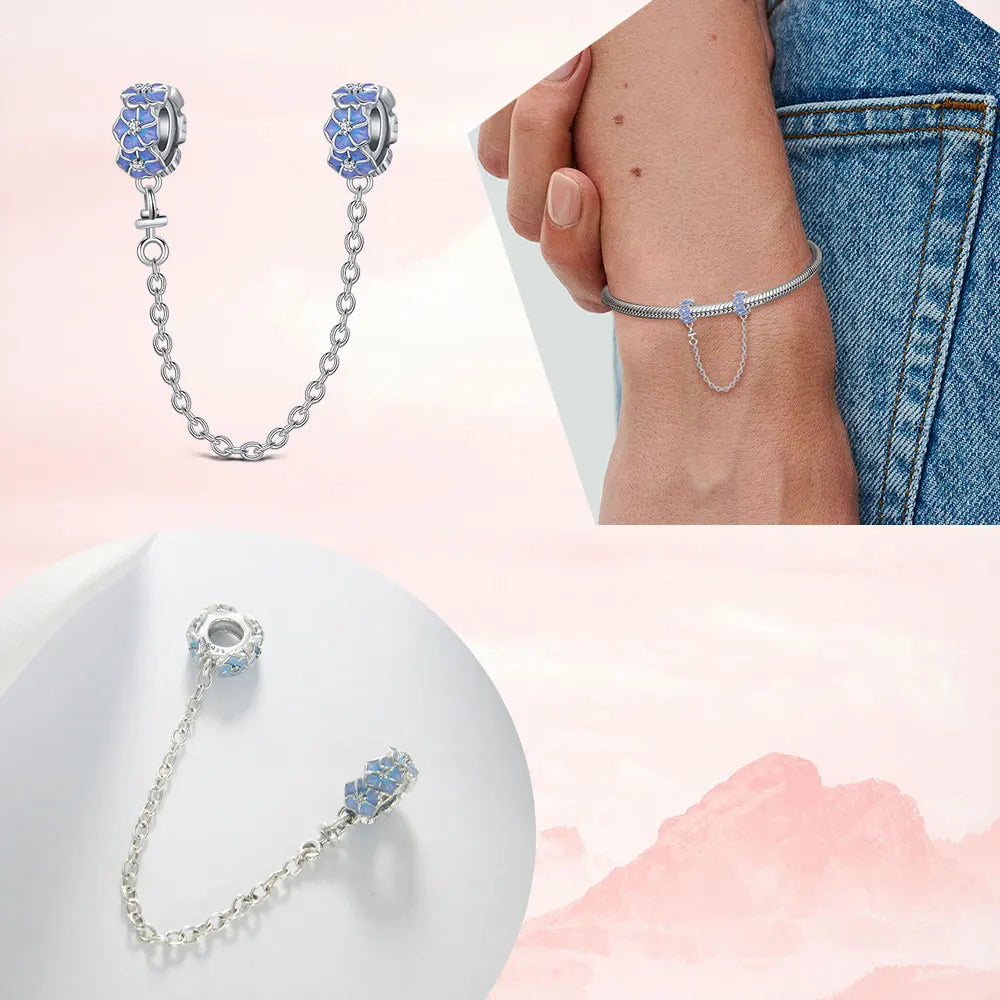 luckacco 925 sterling silver lotus charm fit bracelet diy for women fashion pendant romantic jewelry elegant charm fine 2025 new hot bead