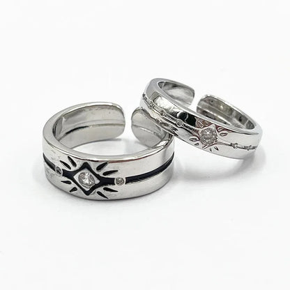 Luckacco Game Love And Deepspace Rafayel Xavier Zayne Cosplay Ring Unisex Adjustable Wedding Rings Couple Jewelry Accessories Gifts