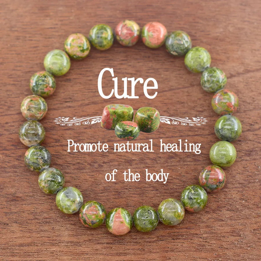 luckacco genuine natural white jade bead bracelet women men round jades purify the soul stone elastic bangle yoga meditation jewelry gift