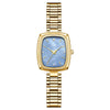 Luckacco Brand Light Luxury Watch Women Retro TV Watch Beimu Dial Gold Waterproof Simple Female Fashion Quartz Clock Bracelet Watches