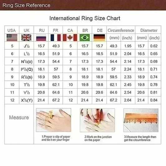 Luckacco Gorgeous Silver Color Inlaid with White Stone Rings Set Fashion Round Party Engagement Wedding Rings for Women Jewelry