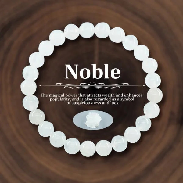 luckacco attract money wealth health pulse hematite natural stone beads bracelet for women men party jewelry accessories gifts
