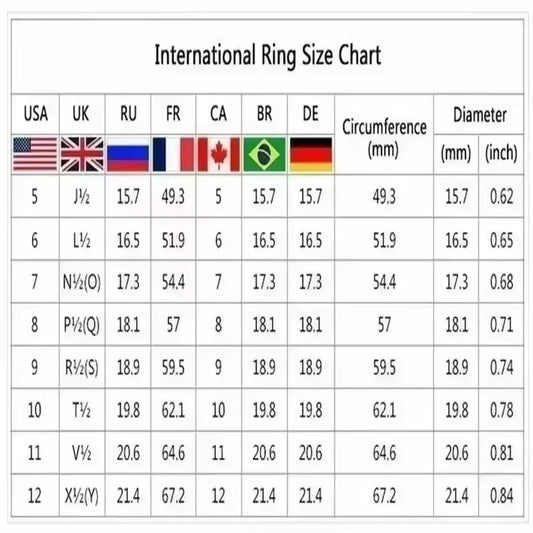 Luckacco Exquisite Women Rings Gold Color Square Round White Stone Rings Set Party Accessories Gift