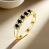 Luckacco Szjinao 14K Gold Filled Rings For Woman 1.0CT 3.5mm Moissanite Diamond Wedding Jewelry No Tarnish Engagement Lady Gift