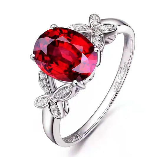 Luckacco European and American Fashionable Stainless Steel Women's Rings Party Repurchase Gifts