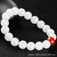 Peach Flower Jade Bracelets for Women Girls Chinese Fashion Ancient Red Agate Beads Charm Bracelet Woven Hand Rope Jewelry Gift - luckacco