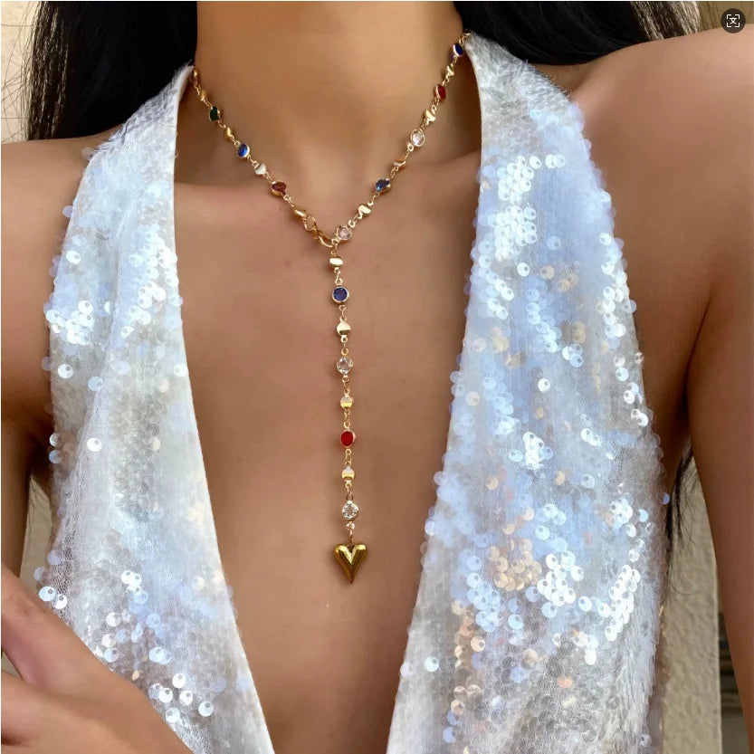 luckacco bohemia conch starfish imitation pearl necklace for women luxury exquisite beaded shell pendant necklace beach holiday jewelry