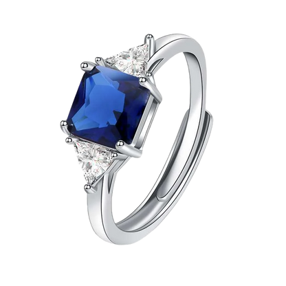 Luckacco European and American Fashionable Stainless Steel Women's Rings Party Repurchase Gifts