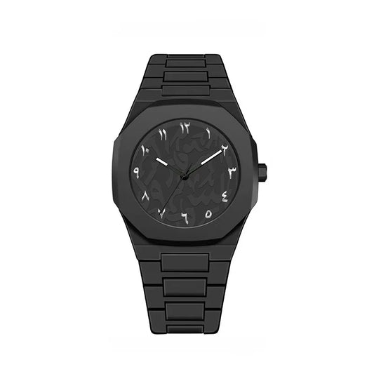 Luckacco Middle Eastern popular sports watches for men and women dopamine quartz watches niche fashion waterproof stainless steel