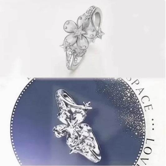 Luckacco Love and Deepspace Rings 4.0 Wedding Ring for Women Sylus Jewelry Party Fashion Trend Wedding Caleb Metal Accesorios Rafayel