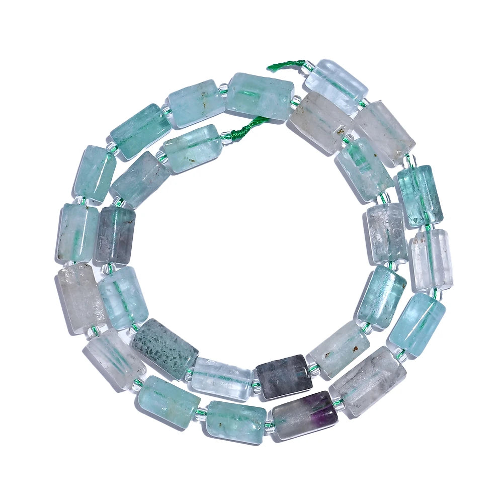 luckacco 8mmx12mm natural stone tube beads, ,for jewelry making bracelets necklaces earrings diy holiday gifts