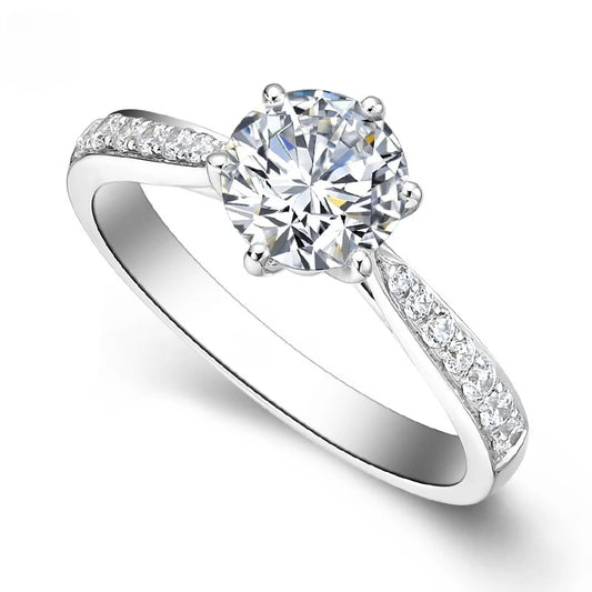 Luckacco European and American Fashionable Stainless Steel Women's Rings Party Repurchase Gifts