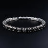 Luckacco 2024 New Arrival Luxury Round black color on hand Bracelet Bangle For Women Anniversary Gift Jewelry Bulk Sell S5787