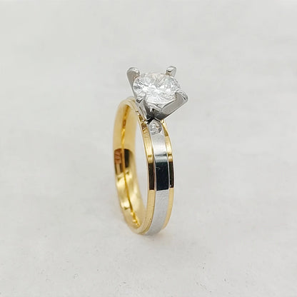 Luckacco USA size 5 to 15 western titanium fashion jewelry couple wedding rings for men and women Alliance LOVE marriage finger ring