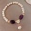 Daisy Flower Bracelet Jewelry Bangle Adjustable Imitation Pearl Bracelet For Women Lady Girls Lover Female Valentine's Day Gift - luckacco