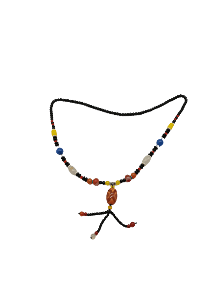 Nature agate necklace colorful - Nature agate necklace - Luckacco Jewelry and Watch Store
