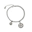 Luckacco S925 Japanese and Korean style New Sterling Silver Bracelet with versatile temperament