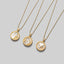 Fashion S925 Sterling Silver female male gold clavicle chain 12 constellation Necklace Shell Pendant Luckacco - silver necklace - Luckacco Jewelry and Watch Store