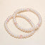 Freshwater pearl 5-7mm bright pearl crystal accessories tendon Bracelet - pearl bracelet - Luckacco Jewelry and Watch Store