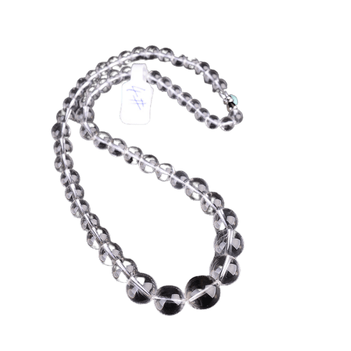 White Crystal Necklace - White Crystal Necklace - Luckacco Jewelry and Watch Store